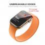 ENKAY ochranná fólia s čiernym rámom pre Apple Watch 41mm