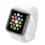 HAWEEL tenký priehladný obal / kryt pre Apple Watch 38mm - sivý