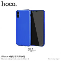 HOCO tenký ochranný kryt pre Apple iPhone XS / iPhone X – modrý