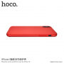 HOCO tenký ochranný kryt pre Apple iPhone XS / iPhone X – červený
