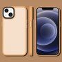 Ochranný matný kryt pre iPhone 13 mini - oranžový