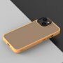 Ochranný matný kryt pre iPhone 13 mini - oranžový