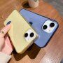 Priehľadný kryt s meňavými srdiečkami pre iPhone 13 Pro Max - čierny