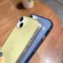 Priehľadný kryt s meňavými srdiečkami pre iPhone 13 Pro Max - čierny