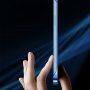 Ochranný matný transparentný kryt pre iPhone 13 mini - modrý