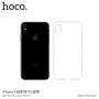 HOCO lesklý ochranný kryt pre Apple iPhone XS / iPhone X – transparentný
