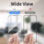 Enkay Quick Stick tvrdené sklo s rámčekom na ľahké nalepenie pre iPhone 12 Pro Max - čierne