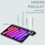 Puzdro s priestorom na Apple Pencil pre iPad mini 6 / mini 7 - petrolejové