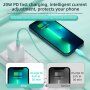 JOYROOM opletený dátový a nabíjací kábel 20 W PD USB-C / Lightning pre iPhone / iPad / iPod / AirPods - 1 m - fialový