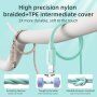 JOYROOM opletený dátový a nabíjací kábel PD 20W USB-C / Lightning pre iPhone / iPad / iPod / AirPods - 2 m - ružový