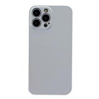 Ochranný metalický kryt pre iPhone 13 mini - strieborný