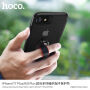 HOCO kryt s textilným držiakom pre Apple iPhone SE (2020/2022) / 8 / 7 – transparentný