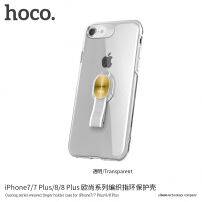 HOCO kryt s textilným držiakom pre Apple iPhone SE (2020/2022) / 8 / 7 – transparentný