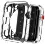 Dux Ducis ochranné púzdro z mäkkého plastu pre Apple Watch 42mm - strieborné