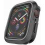 Silikónové puzdro pre Apple Watch 40mm – čiernosivé
