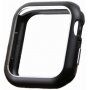Kovové ochranné puzdro s magnetmi pre Apple Watch 44mm – čierne