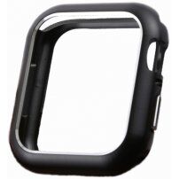 Kovové ochranné puzdro s magnetmi pre Apple Watch 44mm – čierne