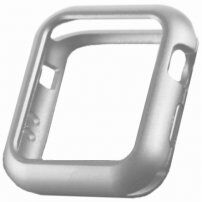 Kovové ochranné puzdro s magnetmi pre Apple Watch 44mm – strieborné