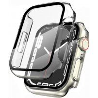 PanzerGlass Full Body Protection ochranné puzdro s tvrdeným sklom pre Apple Watch 41 mm - číre