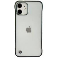 Ochranný matný transparentný kryt pre iPhone 12 - zelený