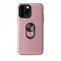 Kryt s funkciou stojančeka a magnetickým držiakom pre iPhone 13 Pro Max - zlatoružový