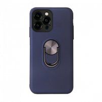 Kryt s funkciou stojančeka a magnetickým držiakom pre iPhone 13 Pro Max - námornícky modrý