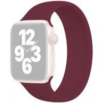 Navliekací silikónový remienok pre Apple Watch Ultra 49mm / 46mm / 45mm / 44mm / 42mm - L - vínový