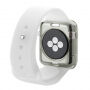 HAWEEL tenký priehladný obal / kryt pre Apple Watch 42mm - sivý
