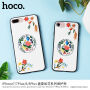 HOCO ochranný kryt so vzorom výšivky pre Apple iPhone 7 Plus/8 Plus – ružová kvetina