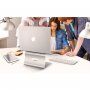 Bestand hliníkový stojanček pre MacBook – sivý
