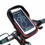 WHEEL UP puzdro na riadidlá pre iPhone – červená
