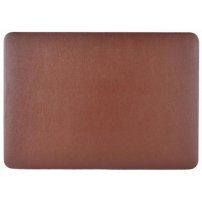 Kryt s koženým povrchom pre MacBook Air 13" (A1237 / A1304 / A1369 / A1466) - hnedý