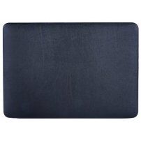 Kryt s koženým povrchom pre MacBook Air 13" (A1237 / A1304 / A1369 / A1466) - čierny