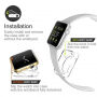 HAWEEL tenký priehladný obal / kryt pre Apple Watch 42mm - ružový