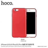 HOCO tenký ochranný kryt pre Apple iPhone 6 Plus/6S Plus – červený