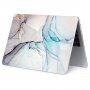 ENKAY matný kryt pre MacBook Air 13" (A1932 / A2179 / A2337) - modrosivý mramor