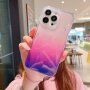 Ochranný meňavý kryt pre iPhone 11 Pro - ružovo-fialový