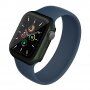 Matné ochranné puzdro s tvrdeným sklom pre Apple Watch 41 mm - olivové
