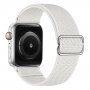 Nylonový remienok s posuvnou prackou pre Apple Watch Ultra 49mm / 46mm / 45mm / 44mm / 42mm - biely