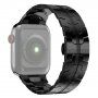 Elegantný remienok z nehrdzavejúcej ocele pre Apple Watch Ultra 49mm / 46mm / 45mm / 44mm / 42mm - čierny