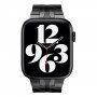 Elegantný remienok z nehrdzavejúcej ocele pre Apple Watch Ultra 49mm / 46mm / 45mm / 44mm / 42mm - čierny