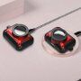 2v1 superodolný ochranný obal pre AirPods Pro/AirTag 1 / 2 - strieborný