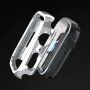 Pokovené ochranné puzdro pre Apple Watch 41 mm - strieborné