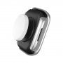 Pokovené ochranné puzdro pre Apple Watch 41 mm - strieborné
