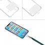 Šnúrka na upevnenie do krytu pre iPhone - tmavozelená