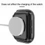Transparentné puzdro s tvrdeným sklom pre Apple Watch 40 mm - sivé