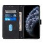 Flipové puzdro s popruhom v štýle crossbody pre iPhone 11 Pro - čierne