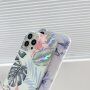 Ochranný kryt z mäkkého plastu pre iPhone 13 - ružové kvety