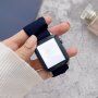 Elastický remienok v štýle gumičky pre Apple Watch 42mm / 41mm / 40mm / 38mm - čierny