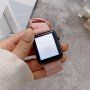 Elastický remienok v štýle gumičky pre Apple Watch 42mm / 41mm / 40mm / 38mm - ružový